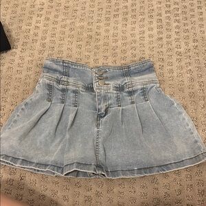 Stylish Denim Mini Skirt